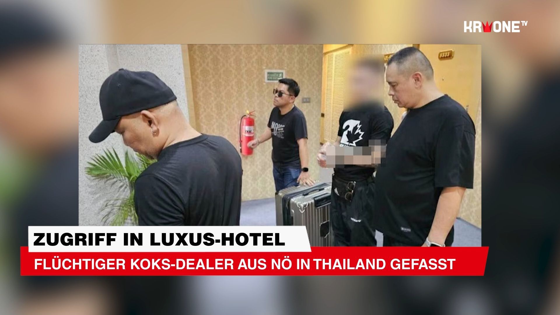 Video: Flüchtiger Koks-Dealer aus Niederösterreich in Thailand gefasst