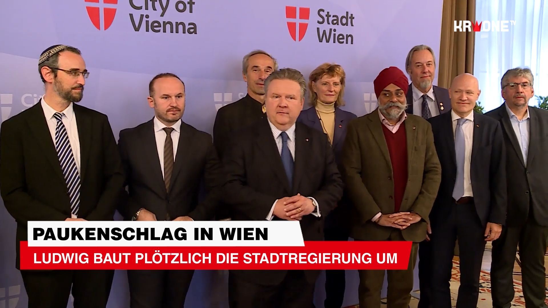 Video: Wiens Bürgermeister Michael Ludwig baut plötzlich die Stadtregierung um