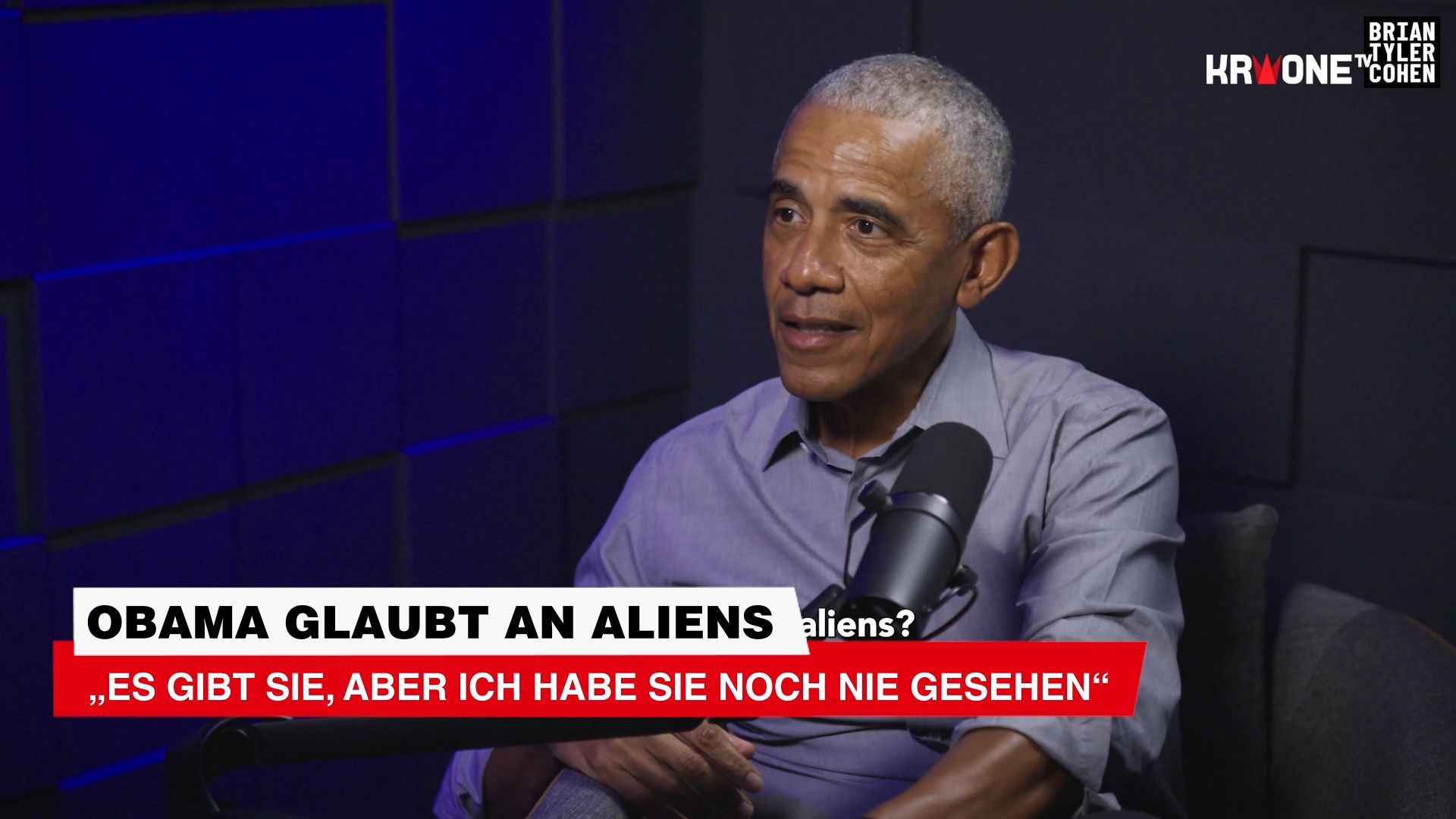 Video: Obama glaubt an Aliens: „Es gibt sie, aber ich habe sie noch nie gesehen“