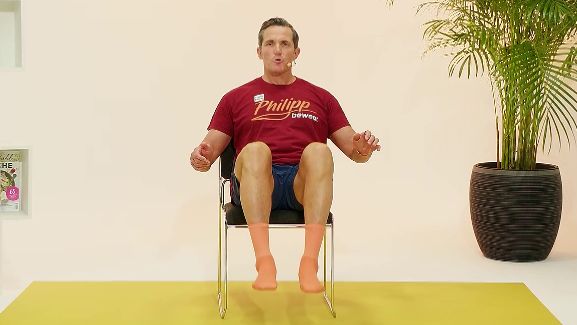 A Chair, a Goal: Being Active Together on Thursday