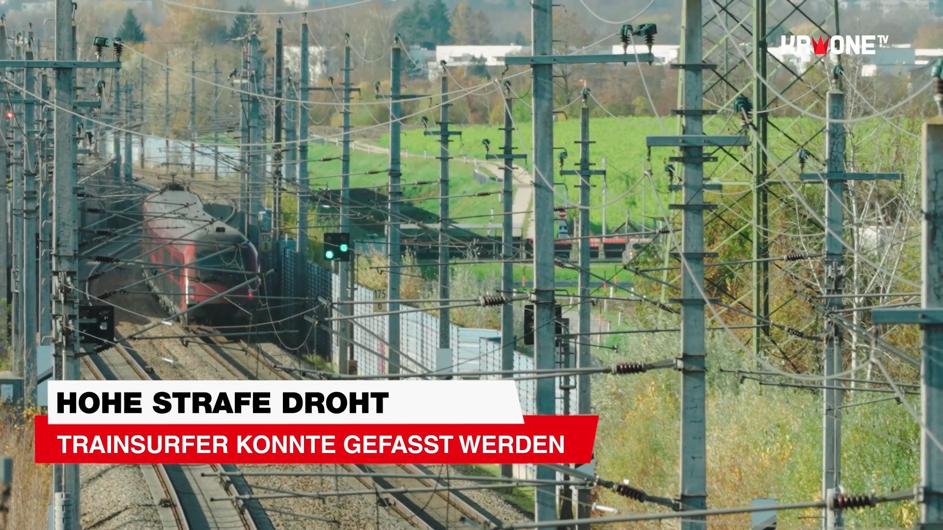 Video: Entwischter Trainsurfer konnte nun gefasst werden