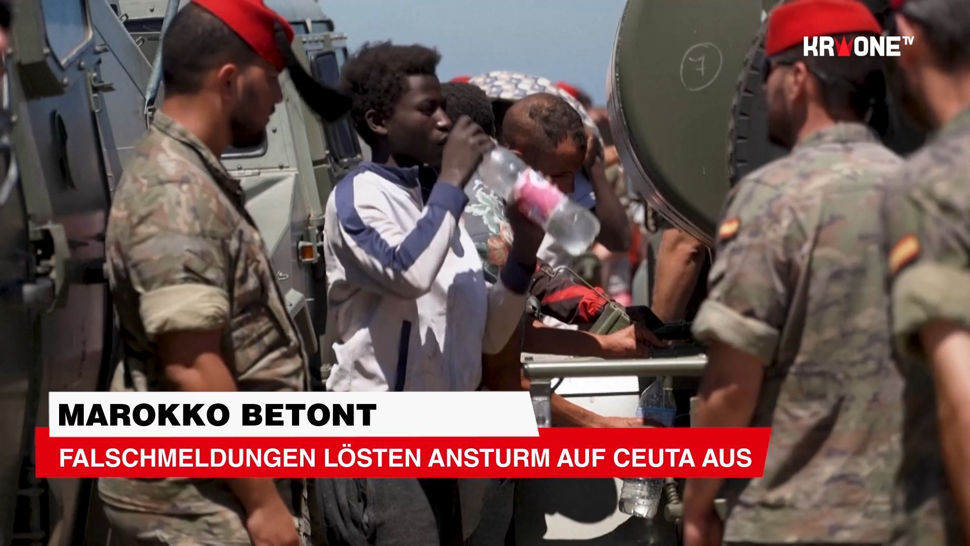 Video: Massensturm von Migranten! Falschmeldungen lösten Ansturm auf Ceuta aus