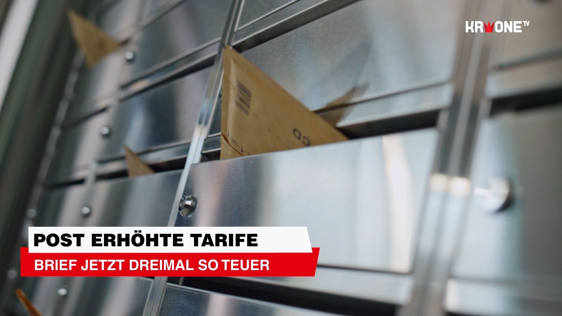 Video: Post erhöhte Tarife: Brief jetzt dreimal so teuer