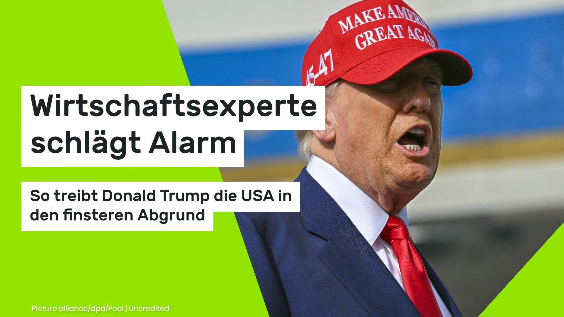 So treibt Donald Trump die USA in den finsteren Abgrund