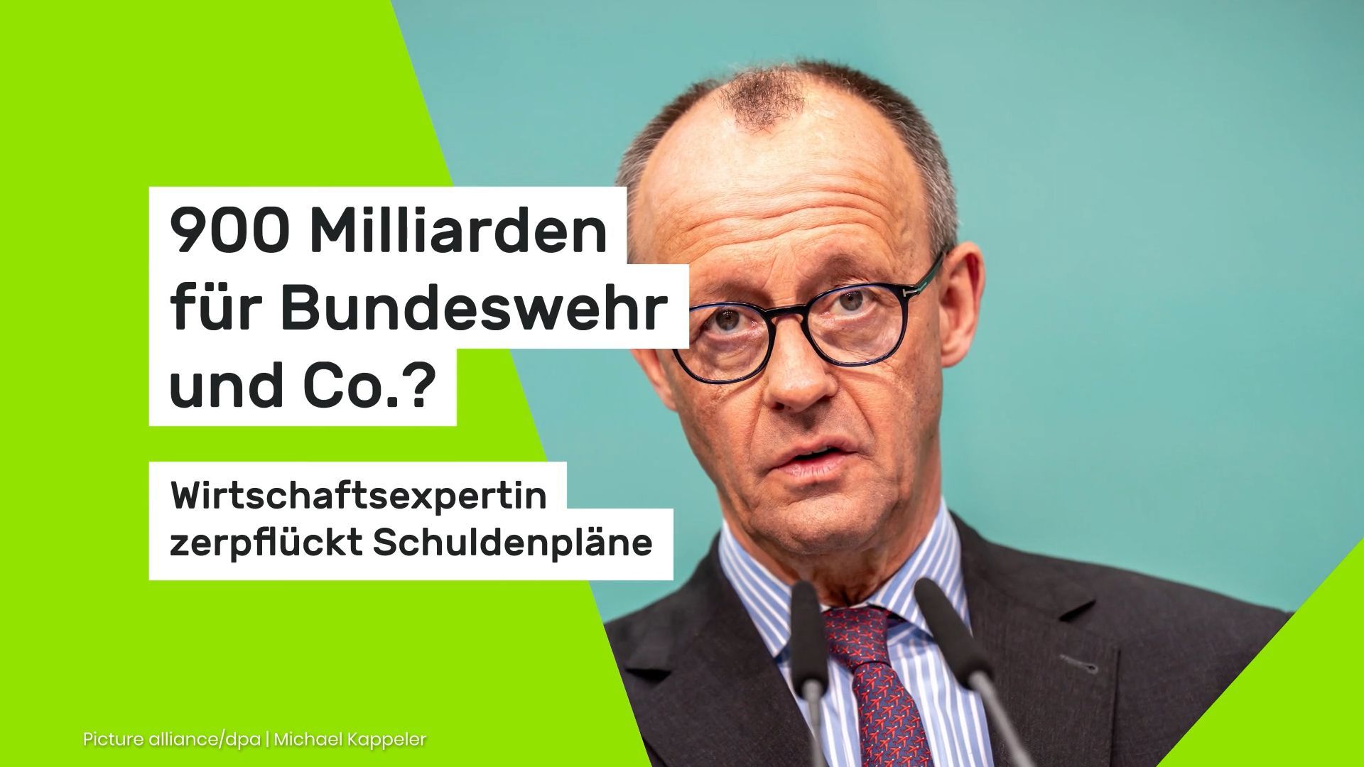 900 Milliarden für Bundeswehr und Co.? Wirtschaftsexpertin zerpflückt Schuldenpläne