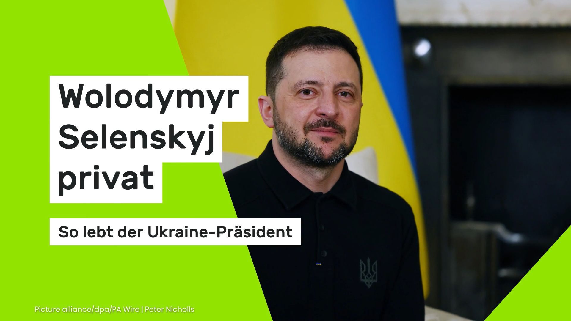 Wolodymyr Selenskyj privat: So lebt der Ukraine-Präsident