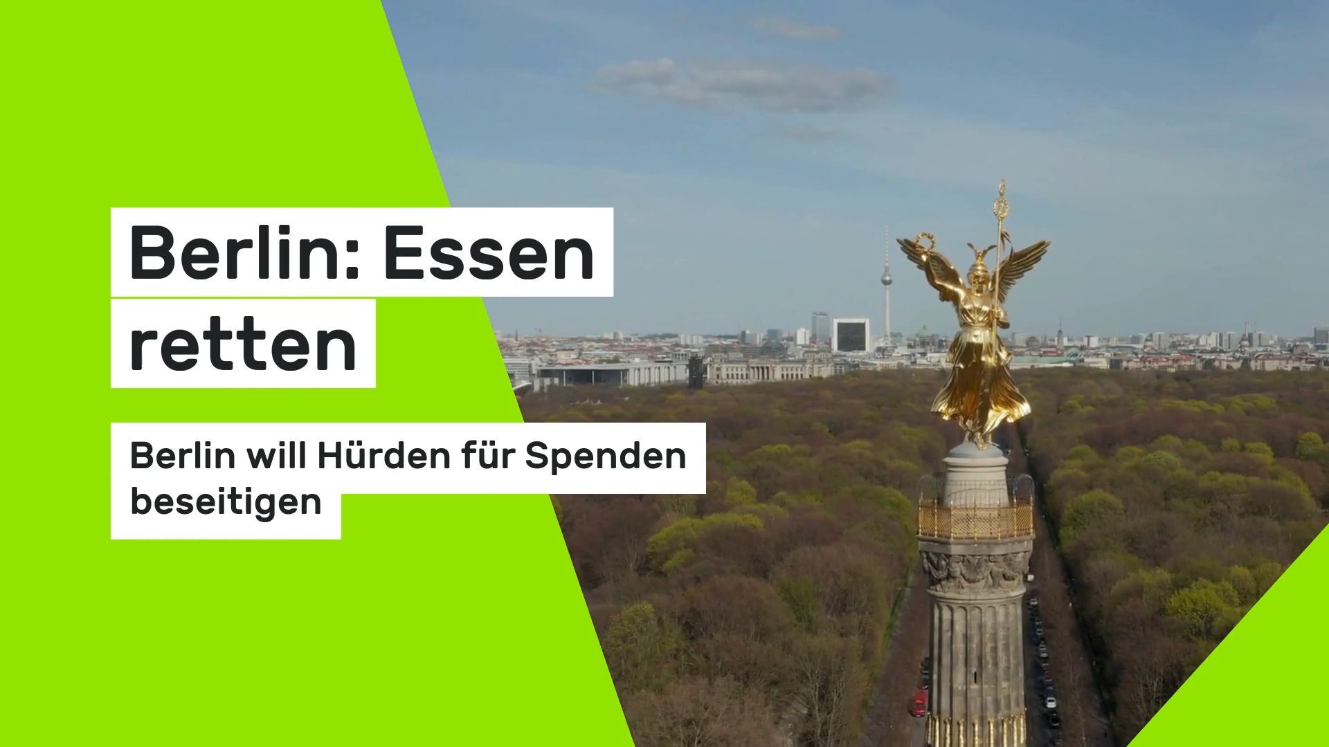 Berlin: Save Food - Berlin to Remove Barriers to Donations