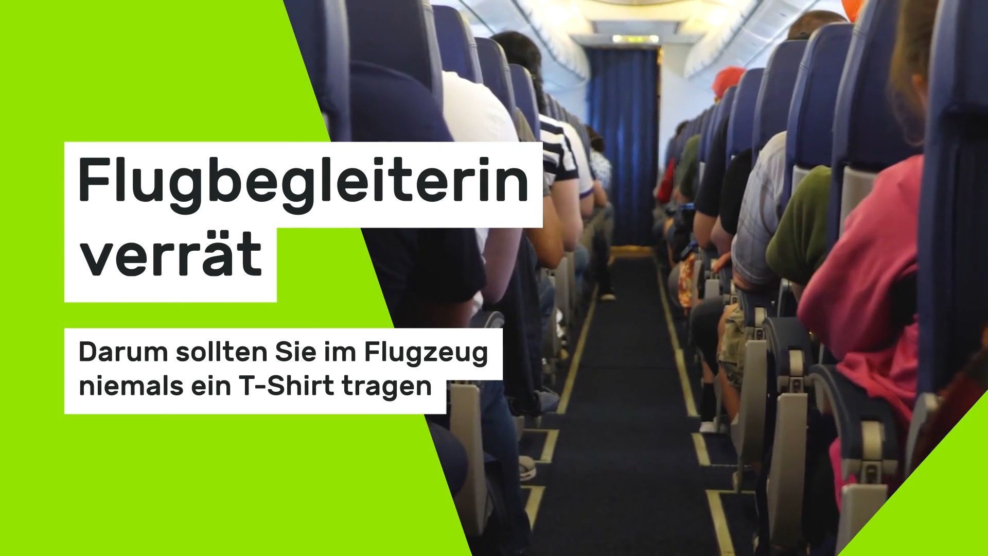 Flight Attendant Reveals: Why You Should Never Wear a T-Shirt on a Plane