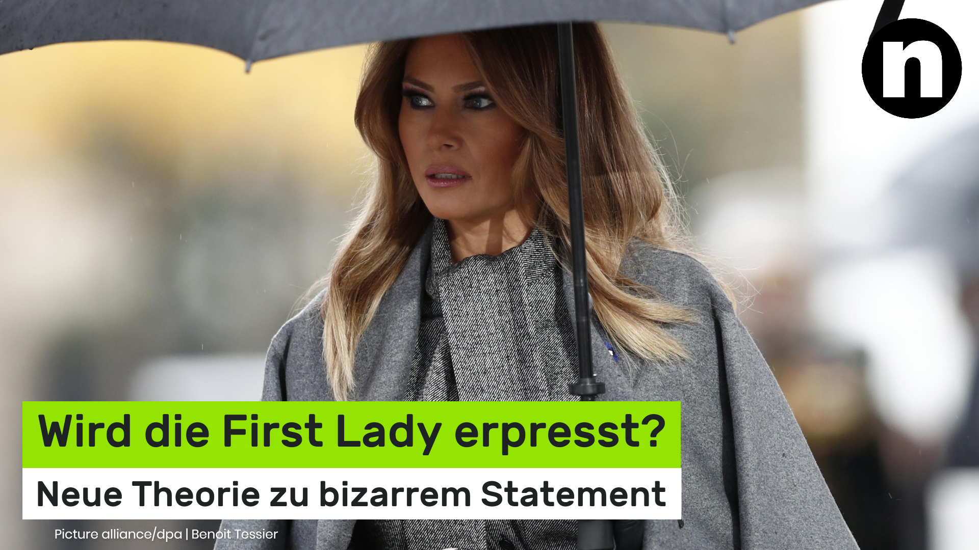 Video: Melania Trump: Neue Theorie zu bizarrem Epstein-Statement - wird First Lady erpresst?