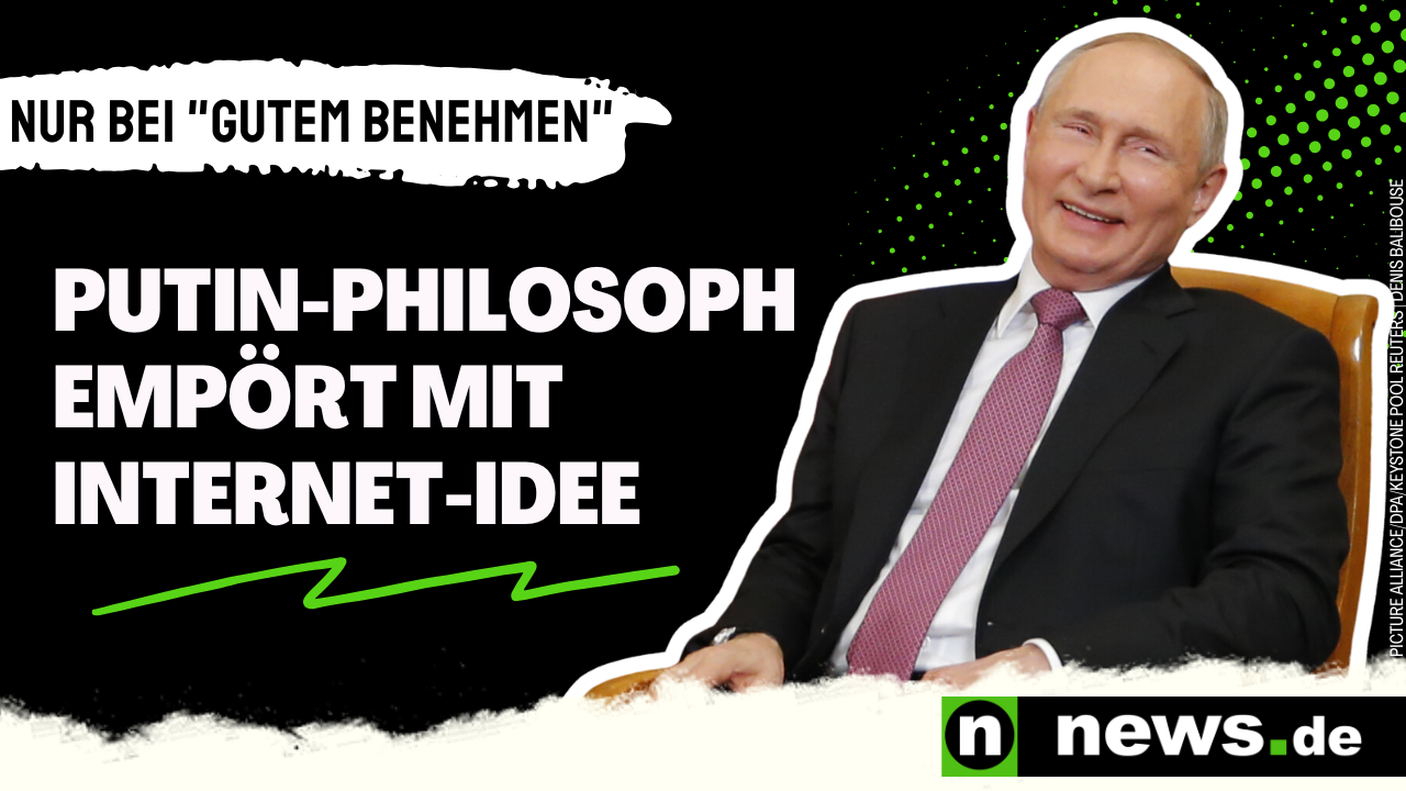 Video: Alexander Dugin: Zugang nur bei "gutem Benehmen" - Putin-Philosoph empört mit Internet-Idee