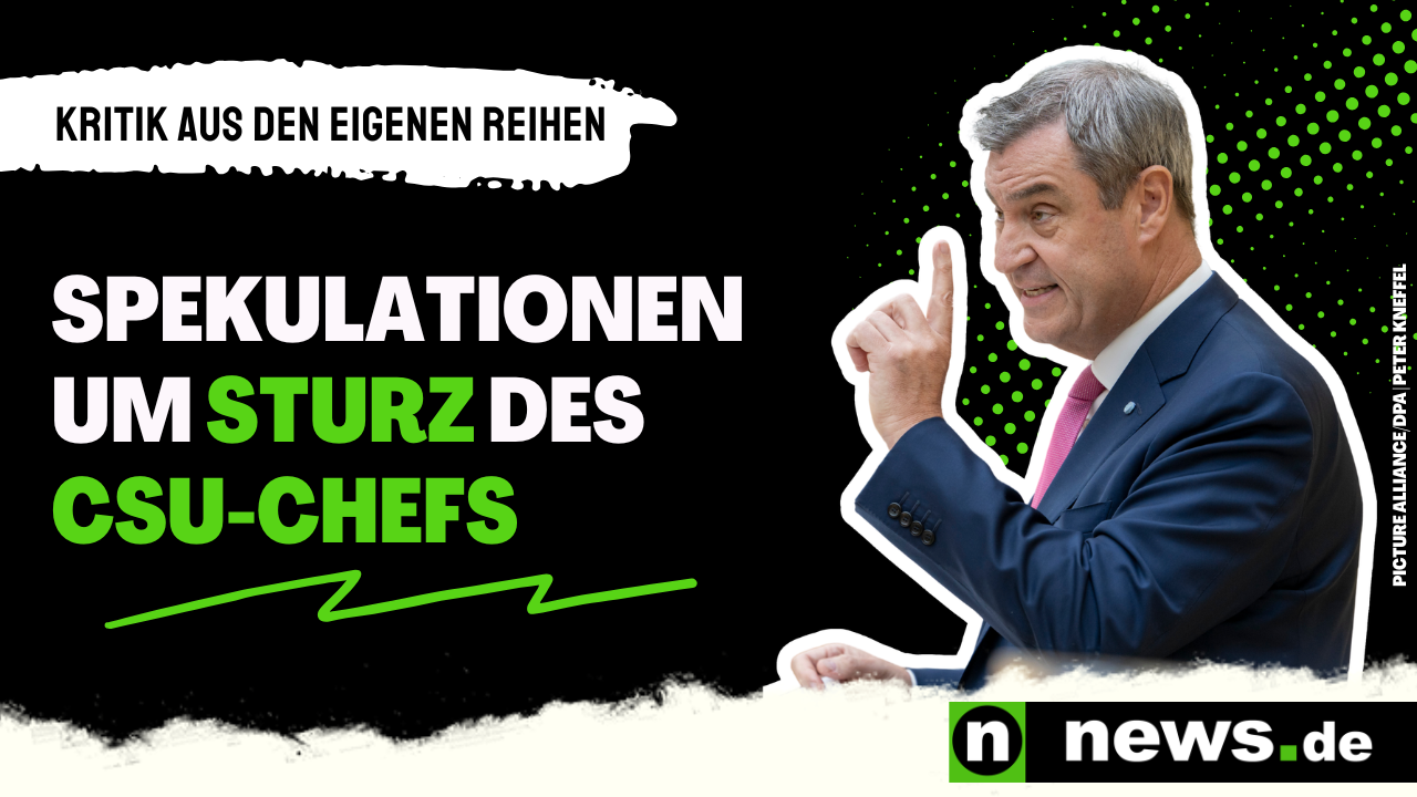 Video: Markus Söder: Scharfe Kritik aus den eigenen Reihen - Spekulationen um Sturz des CSU-Chefs
