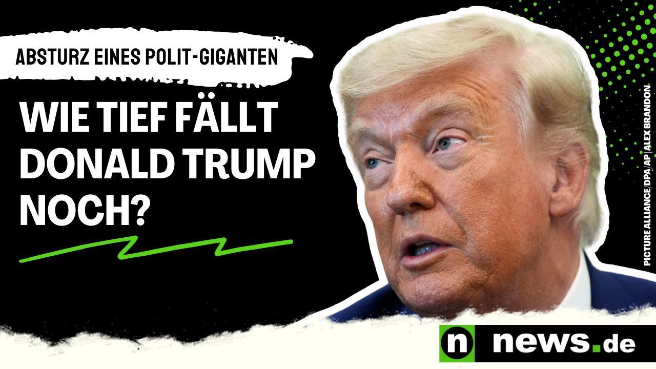 Video: Absturz eines Polit-Giganten - wie tief fällt Donald Trump noch?