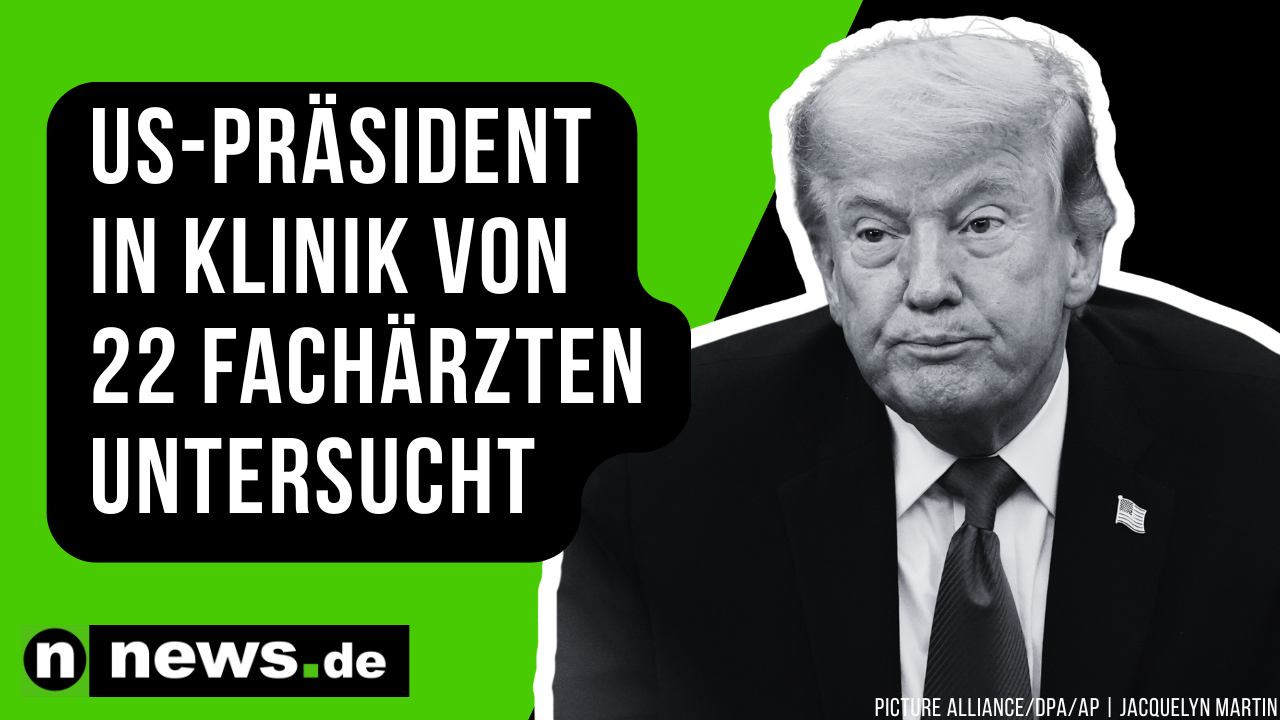Video: Donald Trump: US-Präsident in Klinik von 22 Fachärzten untersucht - Top-Mediziner ratlos