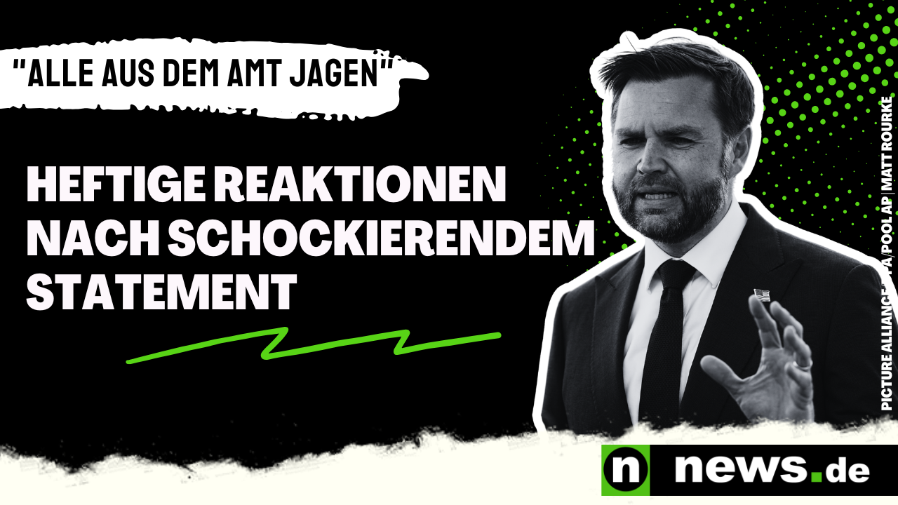 Video: JD Vance: "Alle aus dem Amt jagen" - heftige Reaktionen nach schockierendem Iran-Statement
