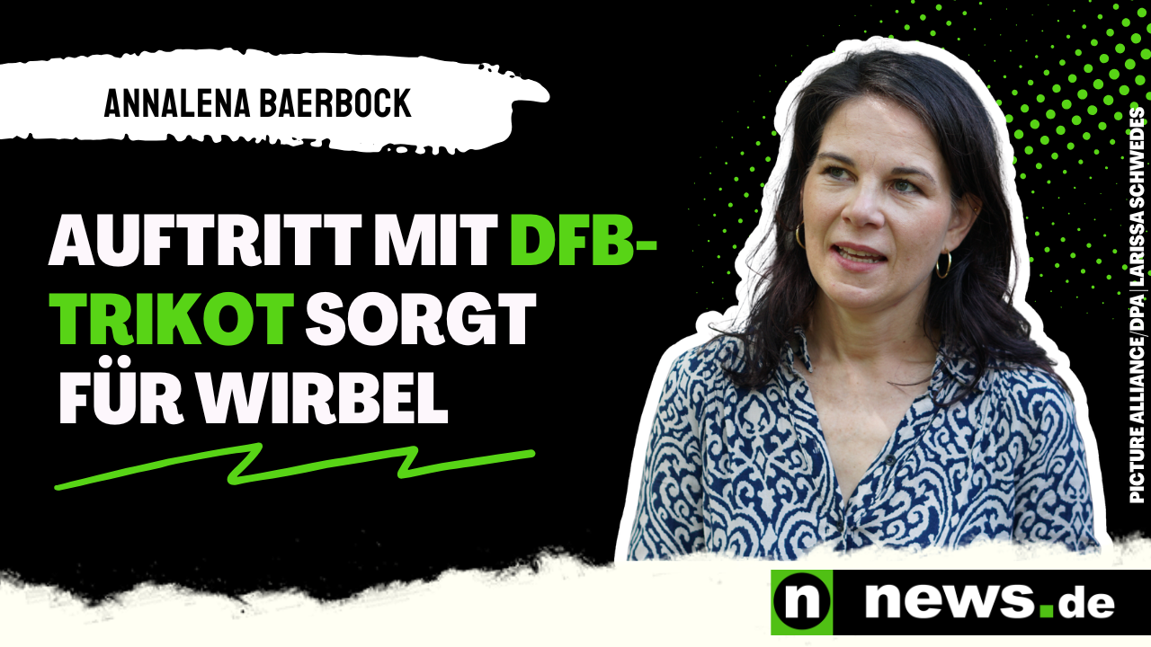 Video: Annalena Baerbock: Ex-Außenministerin sorgt mit DFB-Trikot für Wirbel