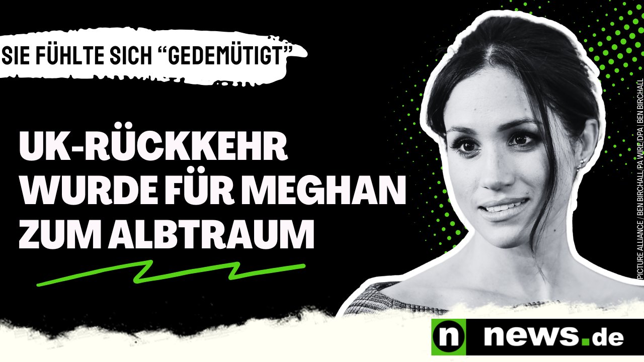 Video: Meghan Markle: UK-Rückkehr wurde zum Albtraum - Herzogin fühlte sich "gedemütigt"