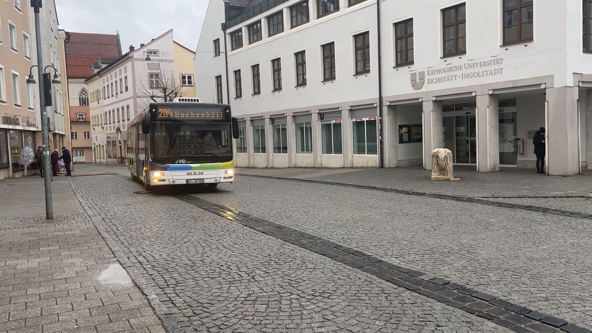 Neue Stadtlinie rollt seit 1. Februar durch Eichstätt