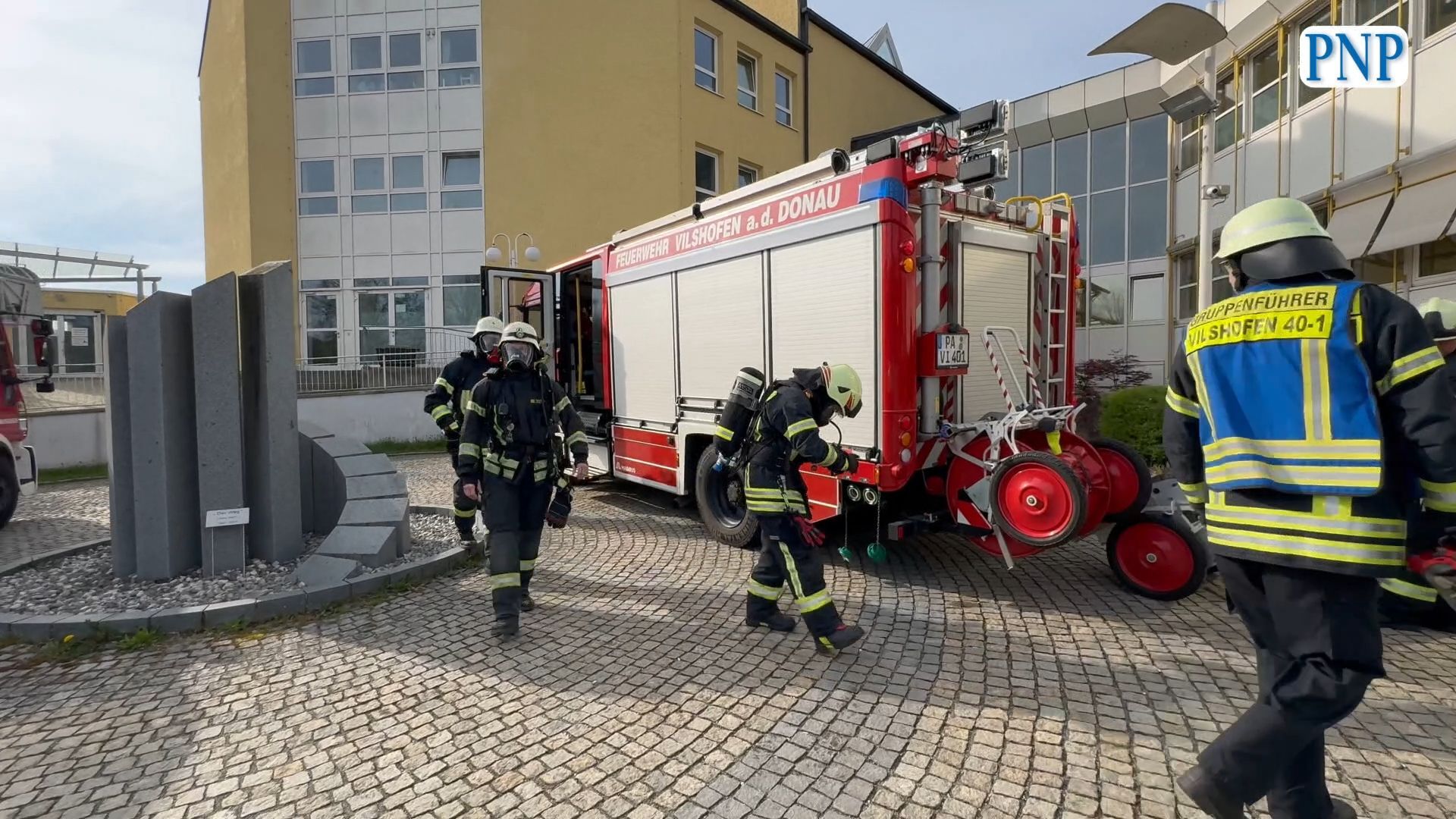 Große Katastrophen-Übung am Krankenhaus Vilshofen