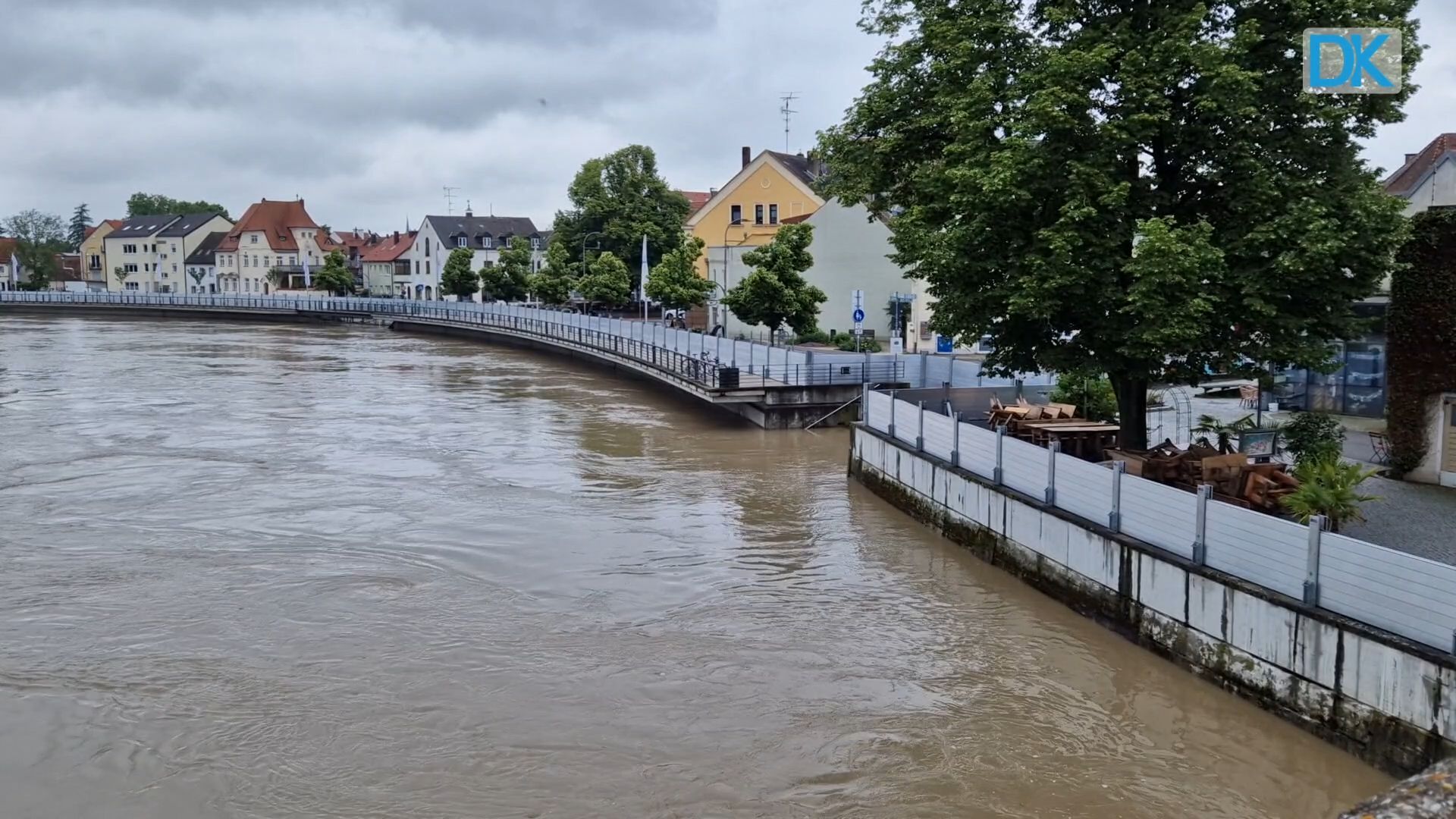 Hochwasser in Neuburg