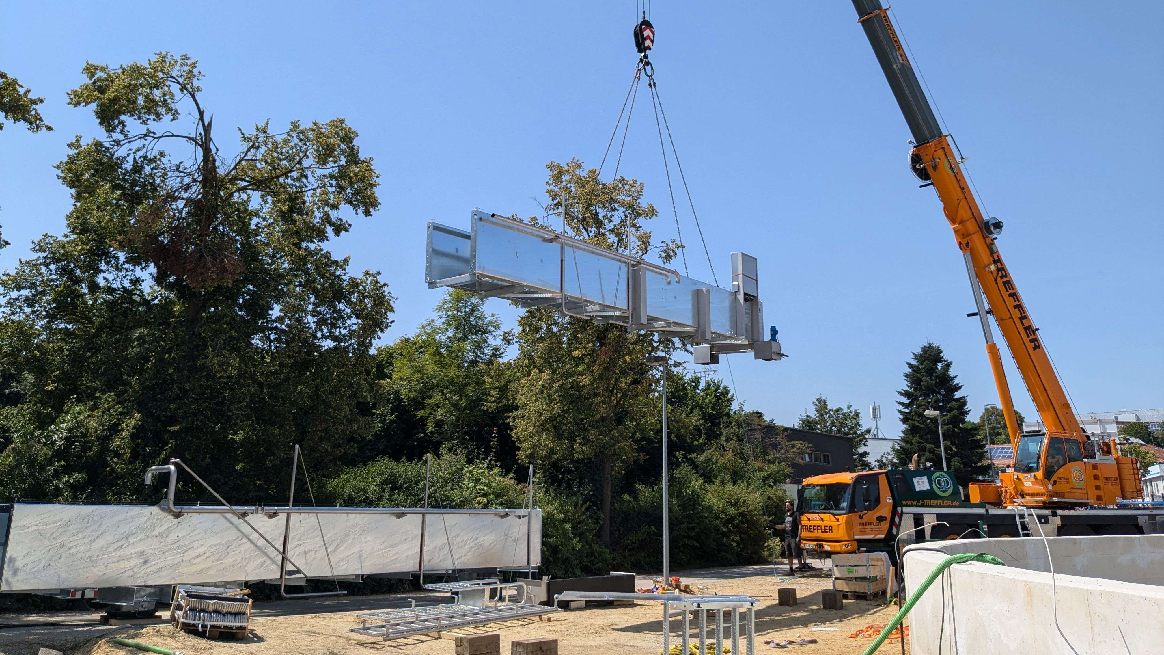 Das Klärwerk Pfaffenhofen wird erweitert