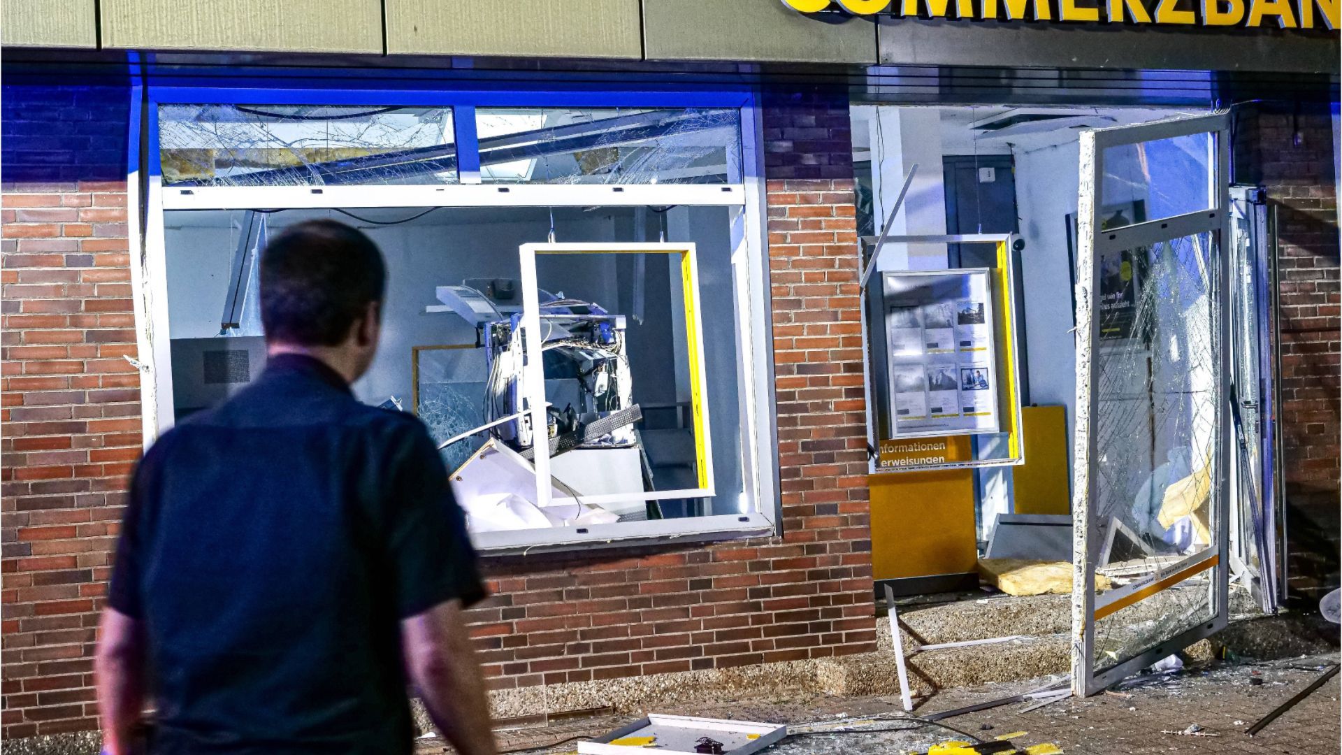 Zahl der Geldautomatensprengungen in Deutschland wieder zurückgegangen