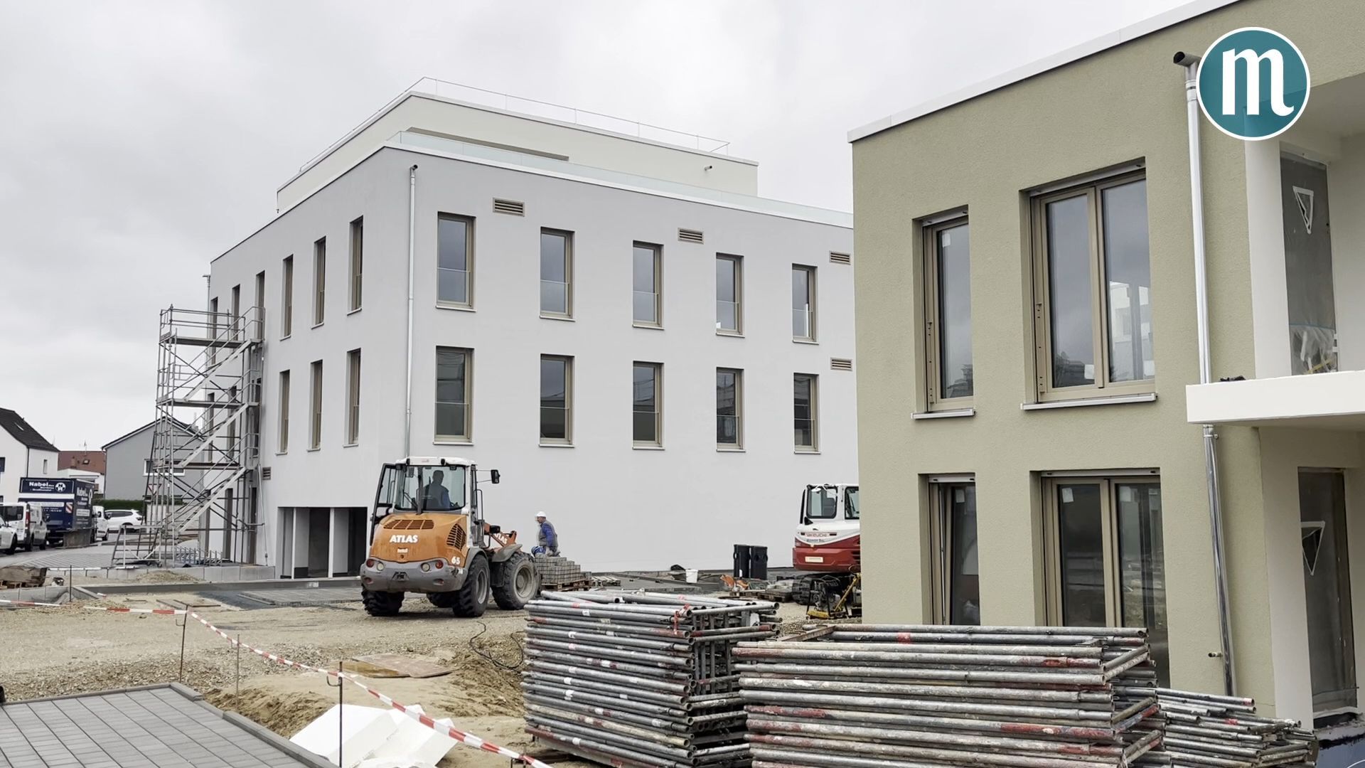 Baufortschritt am Milchhof in Neumarkt: Erster Mieter startet schon am 7. Oktober