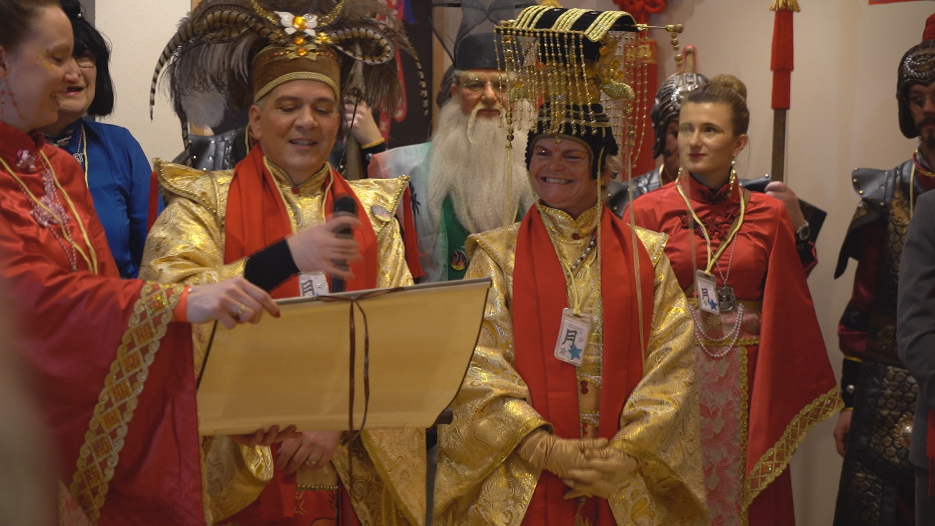 Chinesenfasching in Dietfurt: Ein Kaiserpaar aus Leidenschaft