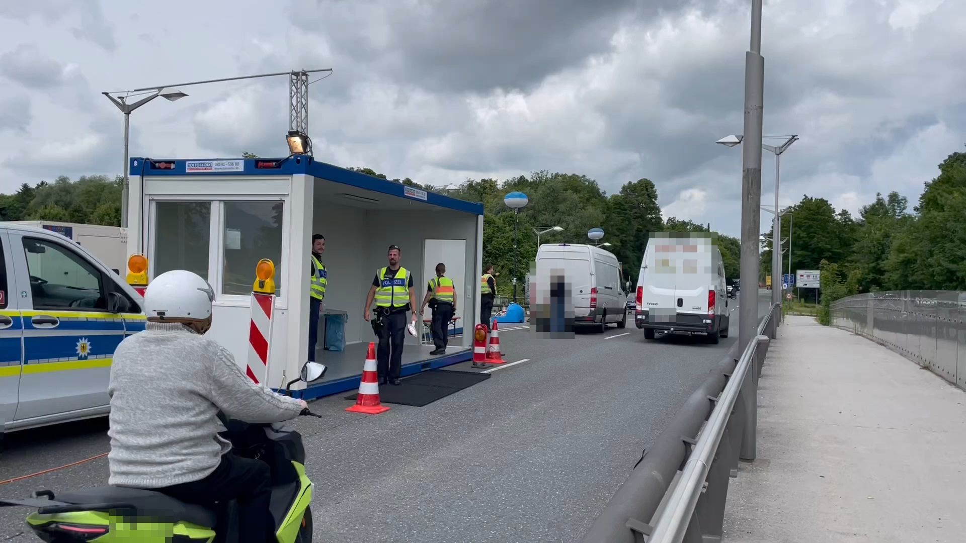 Video: Vor-Ort-Besuch der Grenzkontrollen