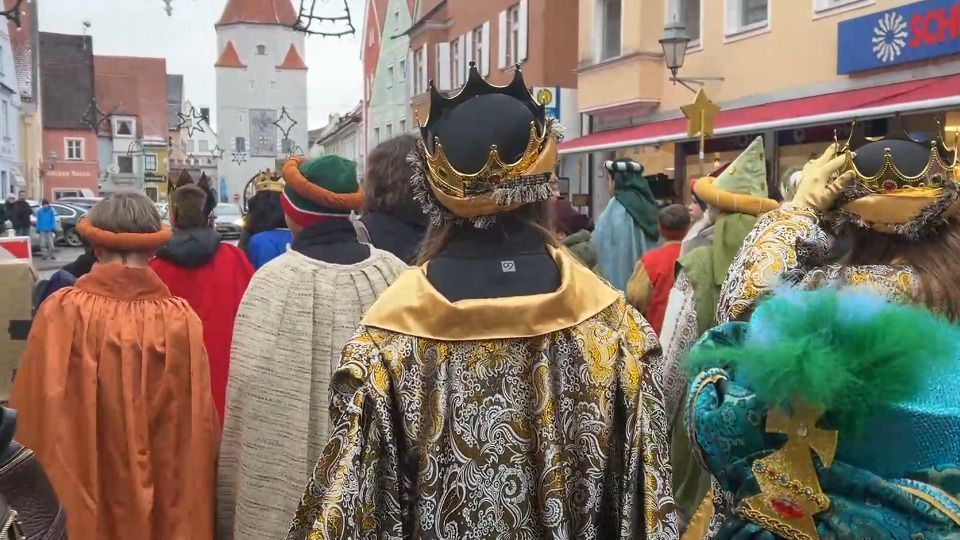 Video: 200 Sternsinger aus dem ganzen Bistum Augsburg sind nach Aichach gereist