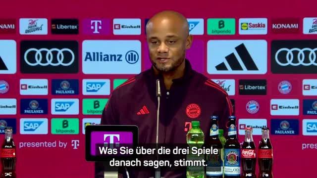 Ergebniskrise? Kompany: 