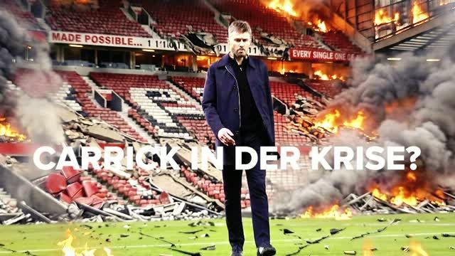 Carrick vor dem Aus? Man United im freien Fall
