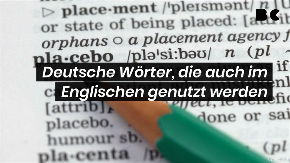 Deutsche Wörter Aus Dem Englischen buzzclips.de