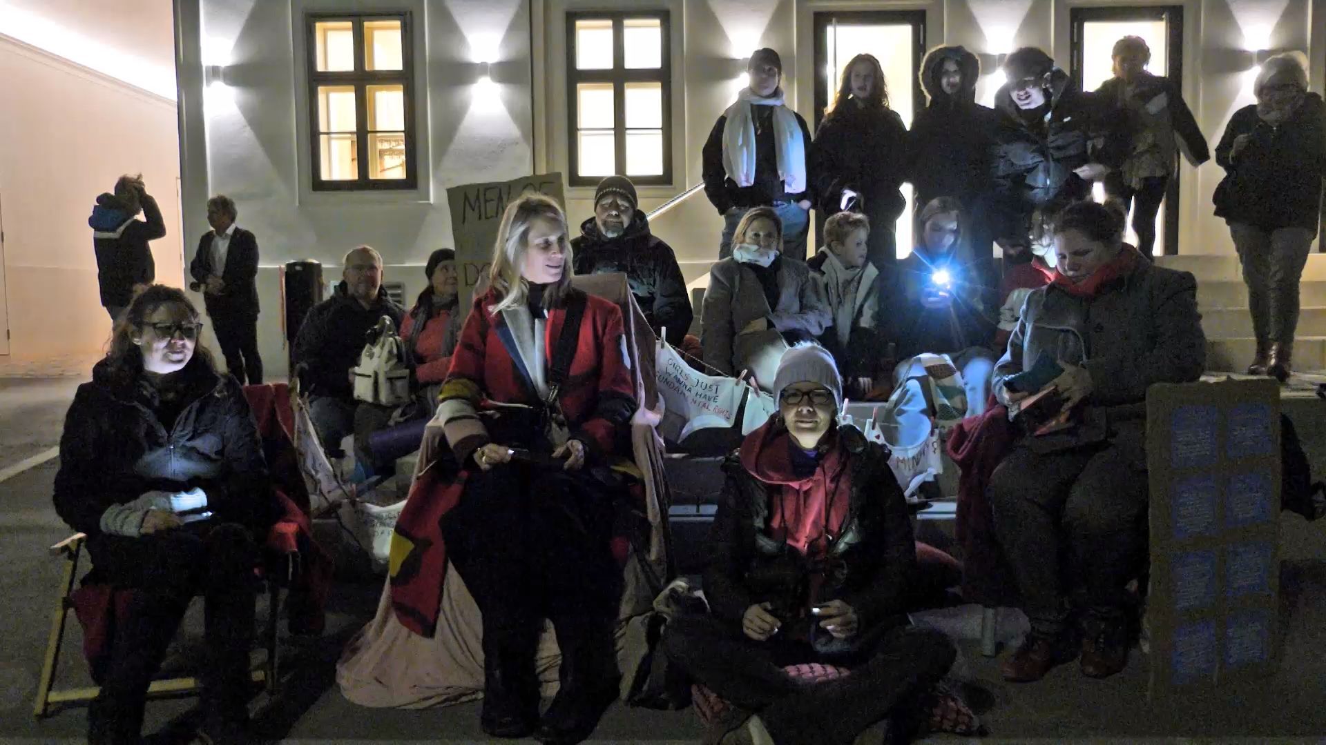 Video: Frauenstreik 2025 in Groß-Enzersdorf