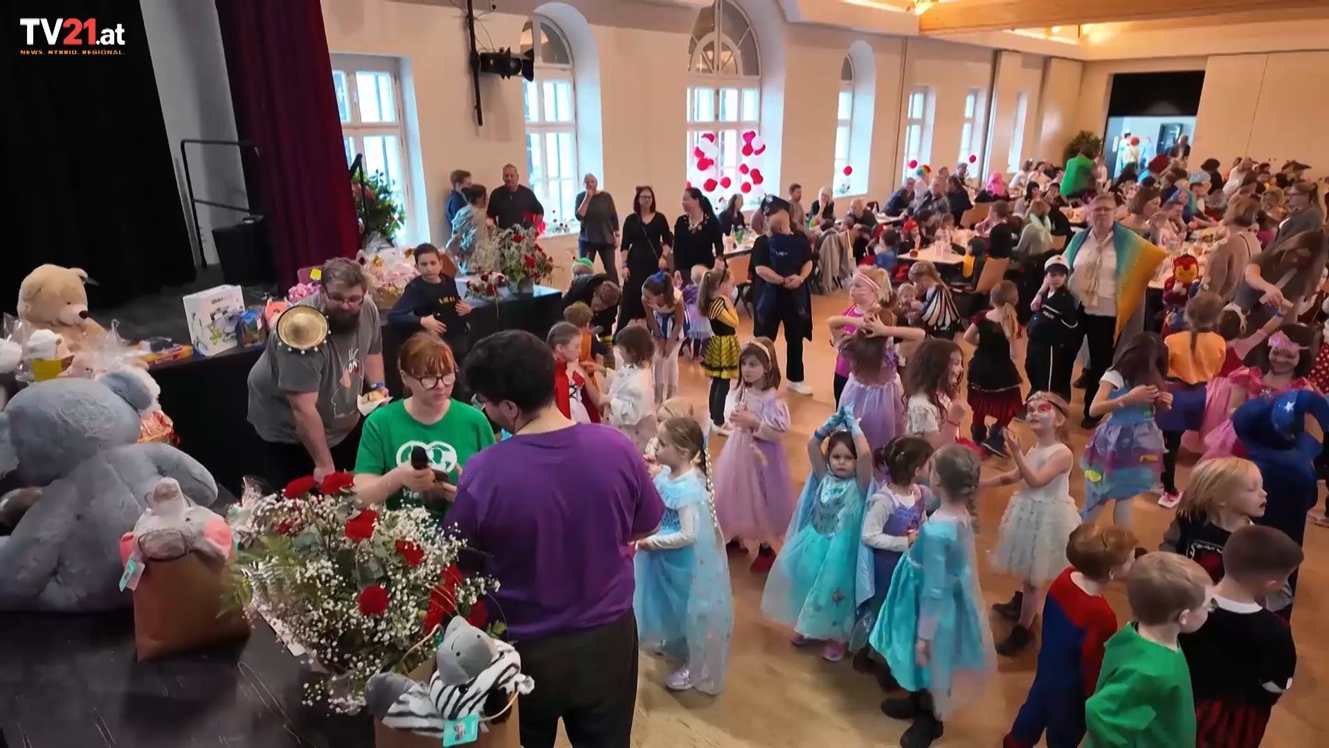Video: Stimmung pur beim Kindermaskenball in Groß-Enzersdorf