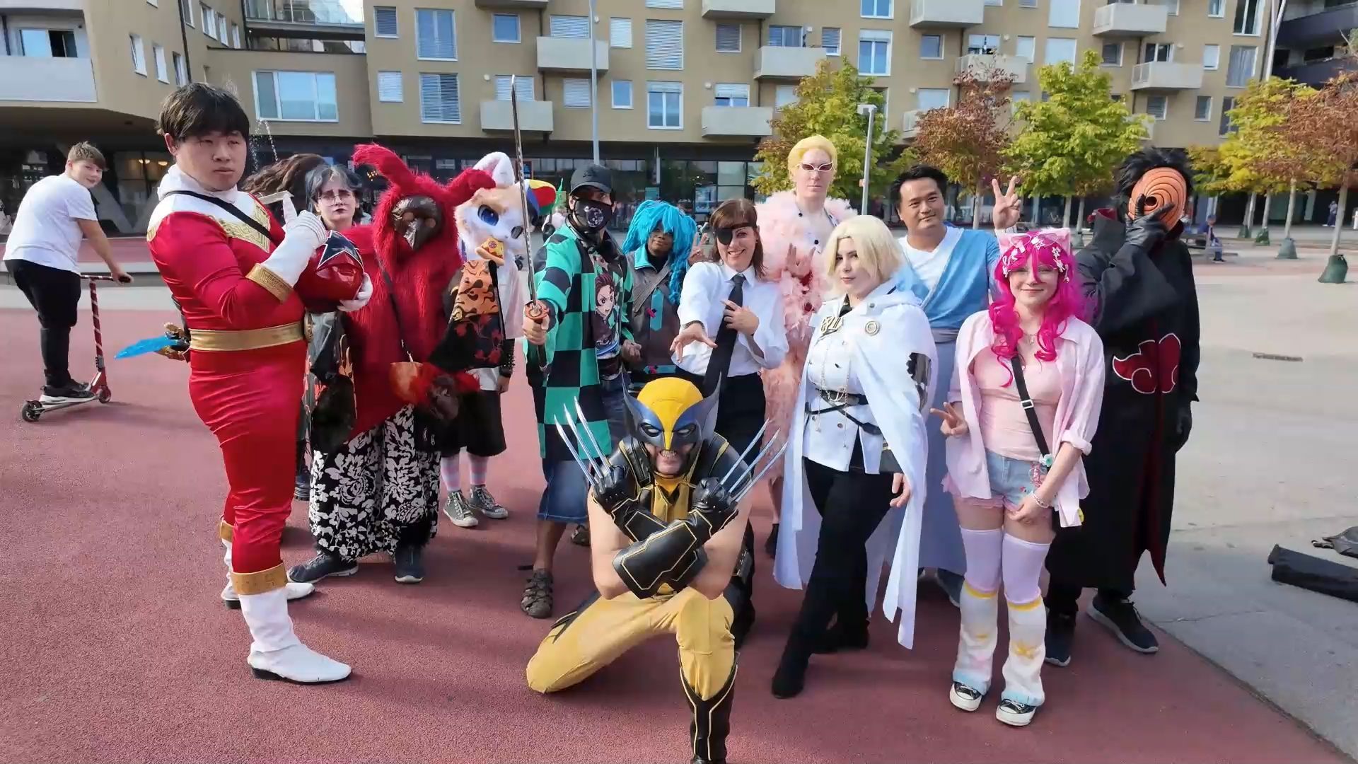 Video: Donaustadt: Wenn Cosplay auf Mondfest trifft