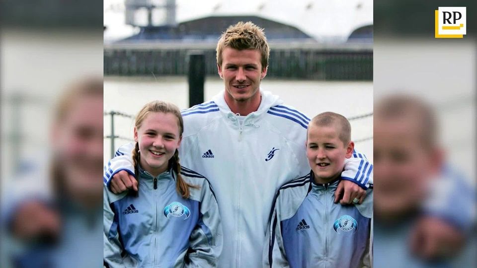 Harry Kane Diese Schone Geschichte Steckt Hinter Dem Foto Mit David Beckham