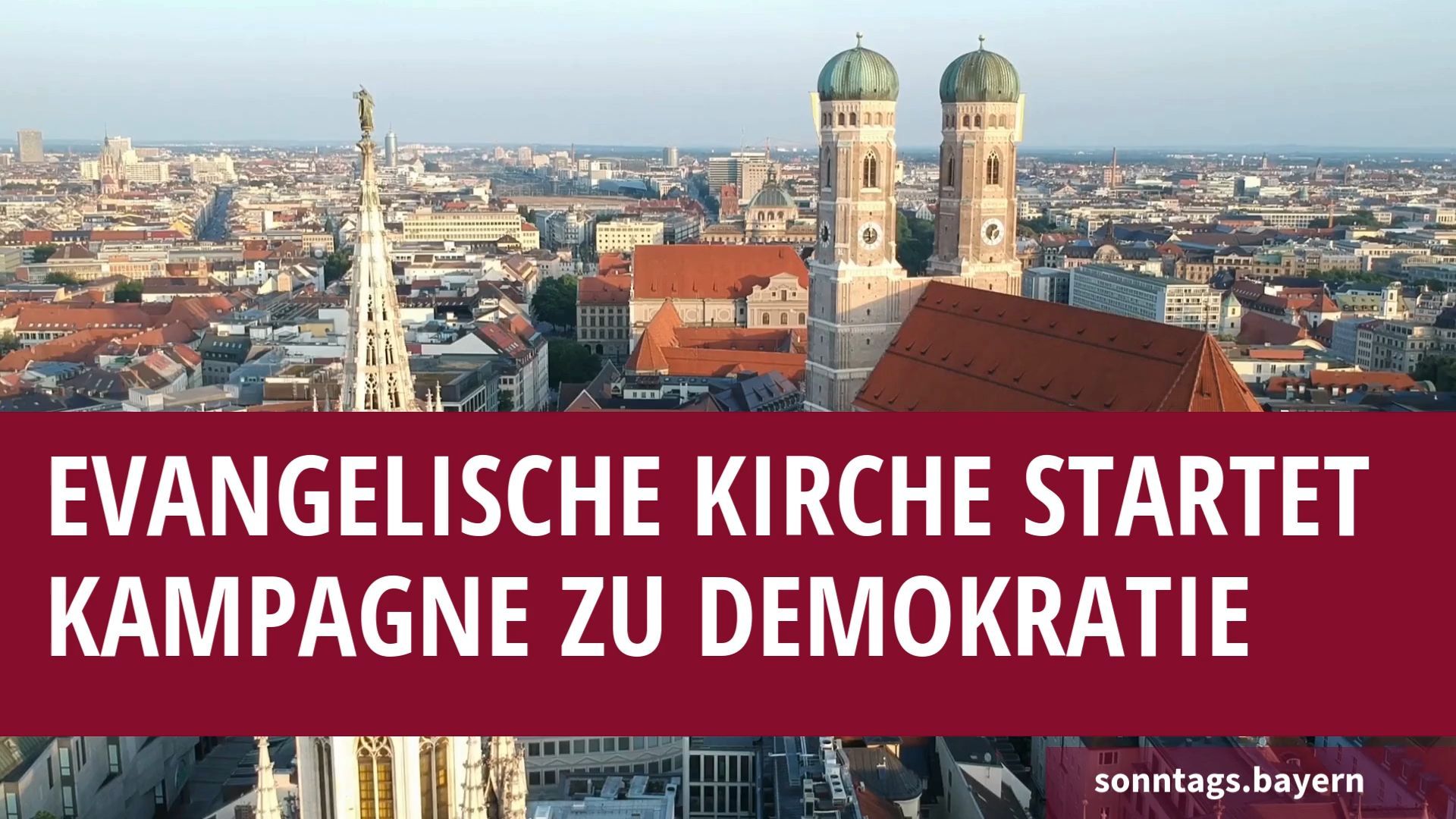 Video: Evangelische Kirche startet Kampagne zu Demokratie