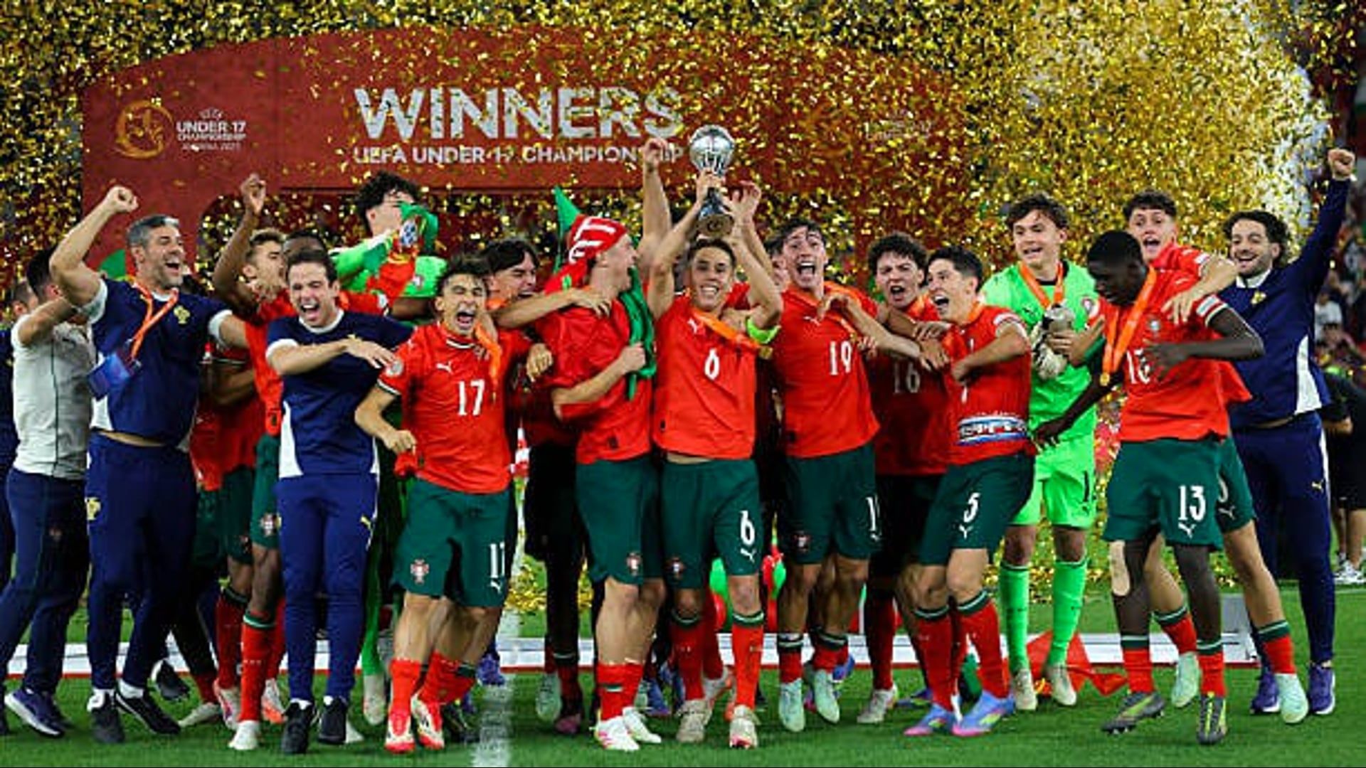 U17-EM: Portugal besiegt Frankreich im Finale