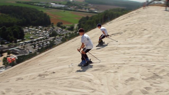 Quarzsand statt Pulverschnee