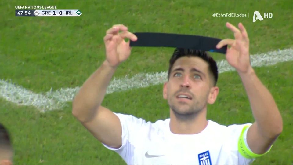 Το σουτ του Μπακασέτα για το 1-0 της Εθνικής (VIDEO)