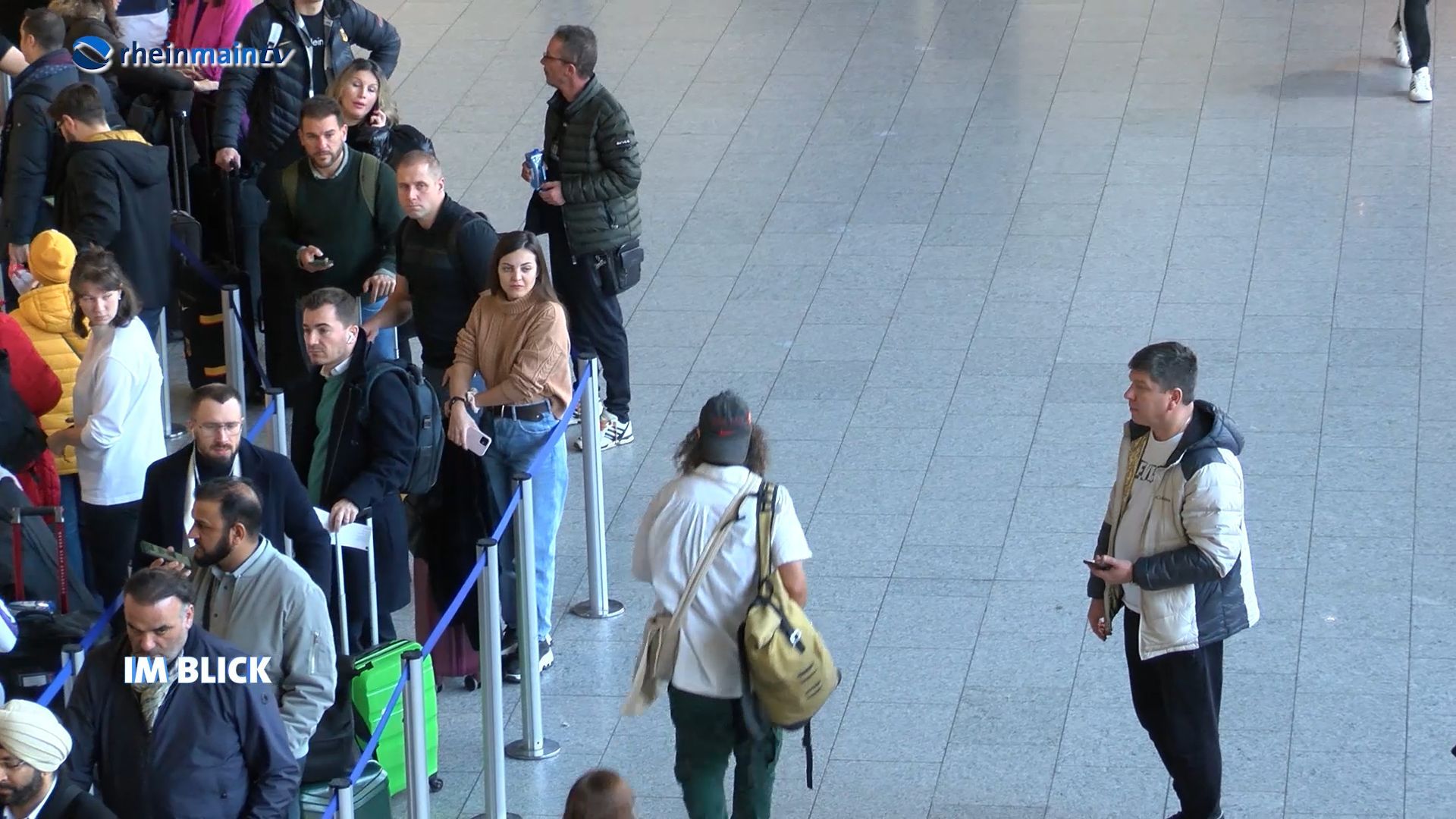 Streik am Flughafen Frankfurt