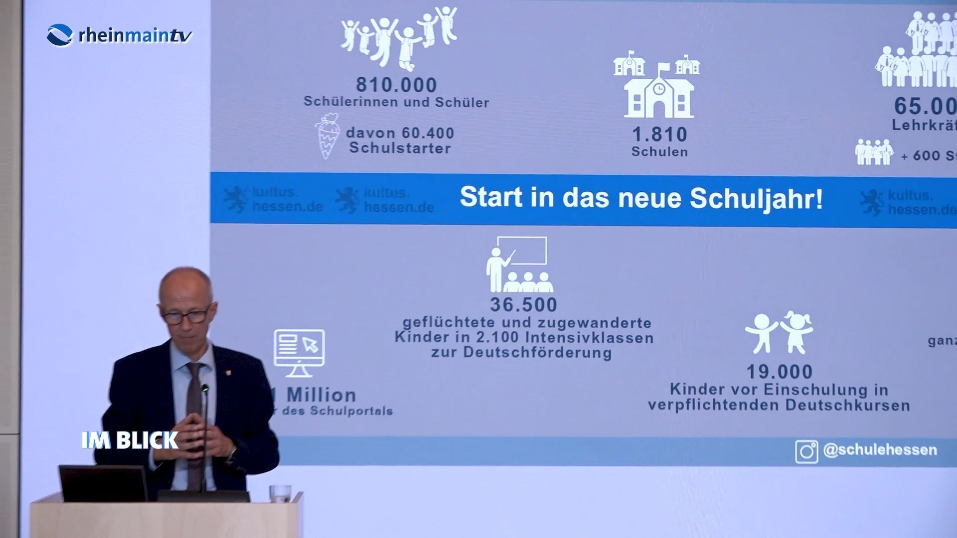 Kultusministerium mit neuen Programmen zum Schulstart