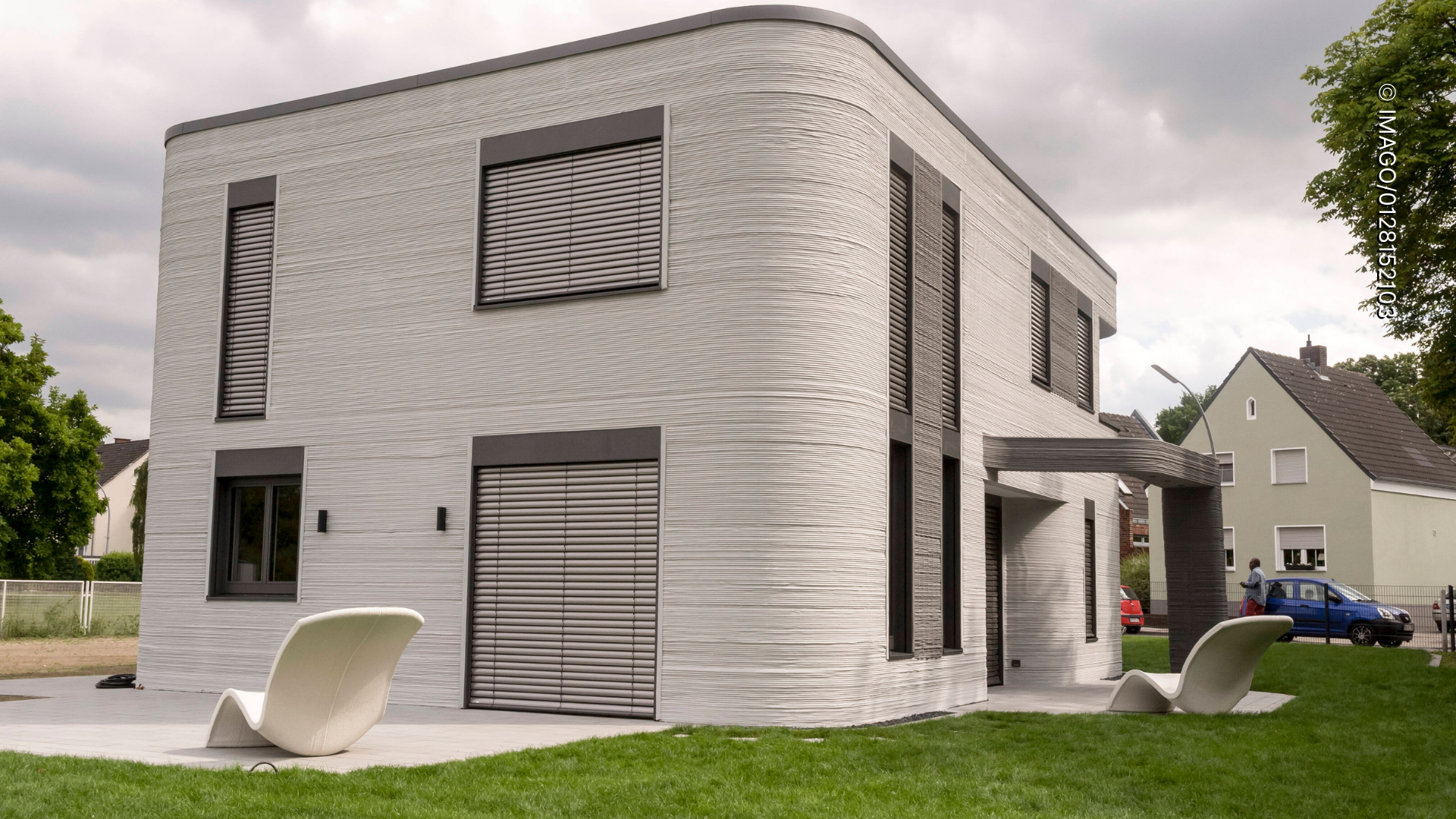 Deutschlands erstes Haus aus 3D-Drucker steht: In nur vier Tagen gebaut – ohne teure Baustoffe
