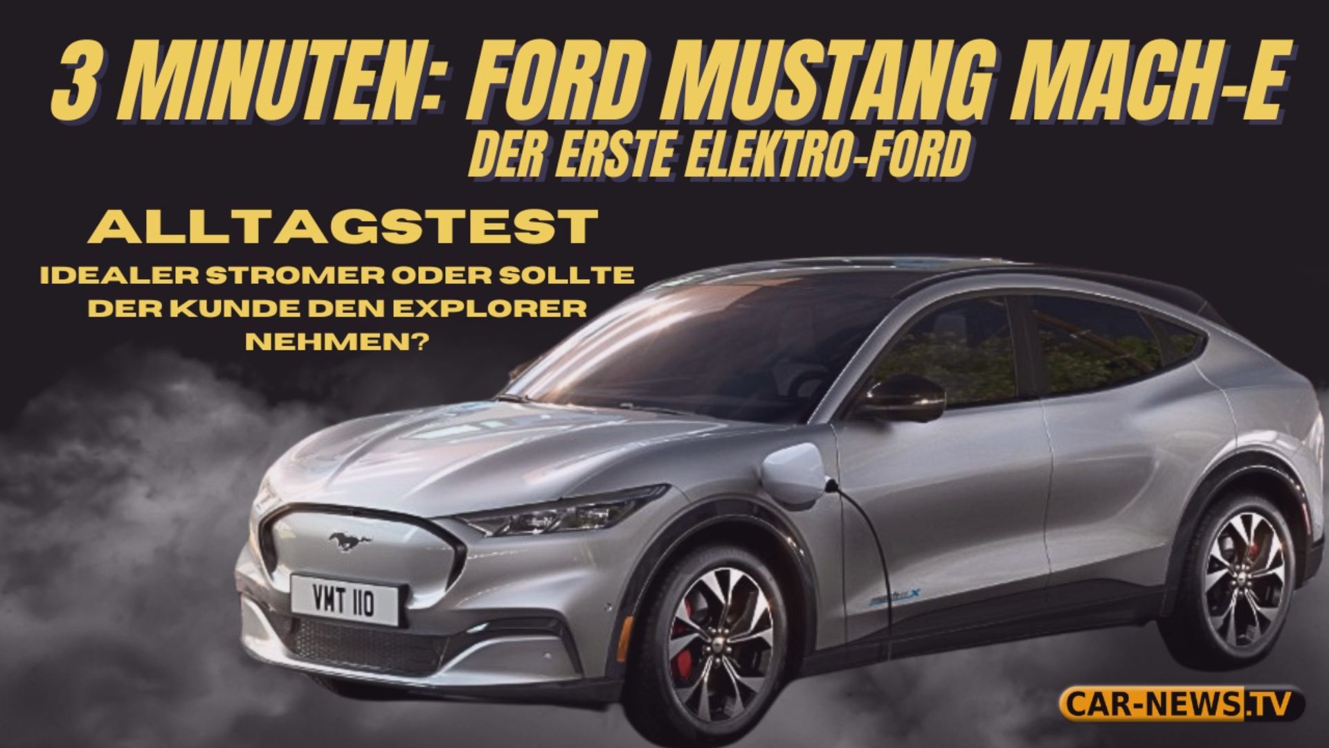 Ford Mustang Mach-E - Alltagstest - Wir fuhren den ersten Elektro-Ford noch aus amerikanischer Produktion im Alltag