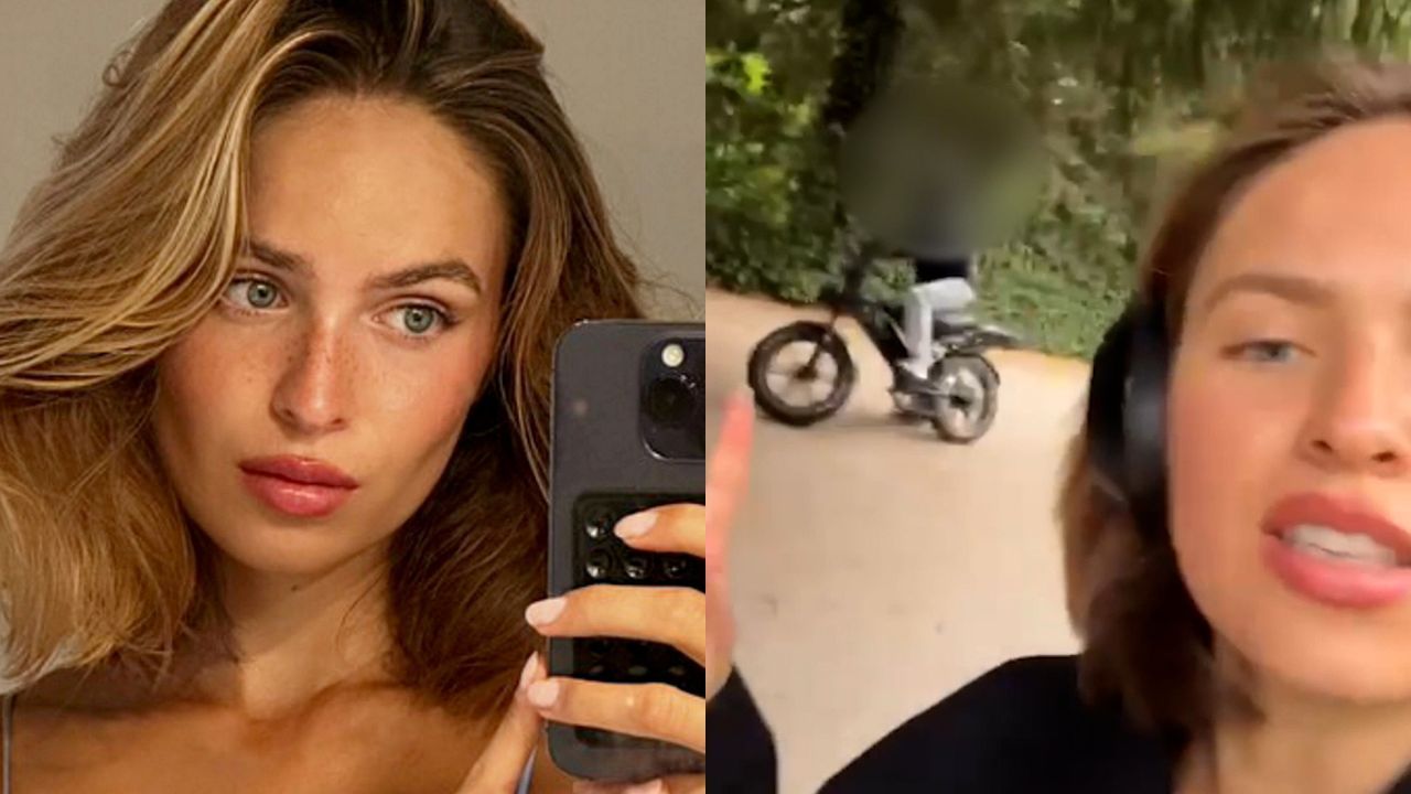 Video: Beängstigender Moment: Mann folgt Frau über fünf Minuten lang