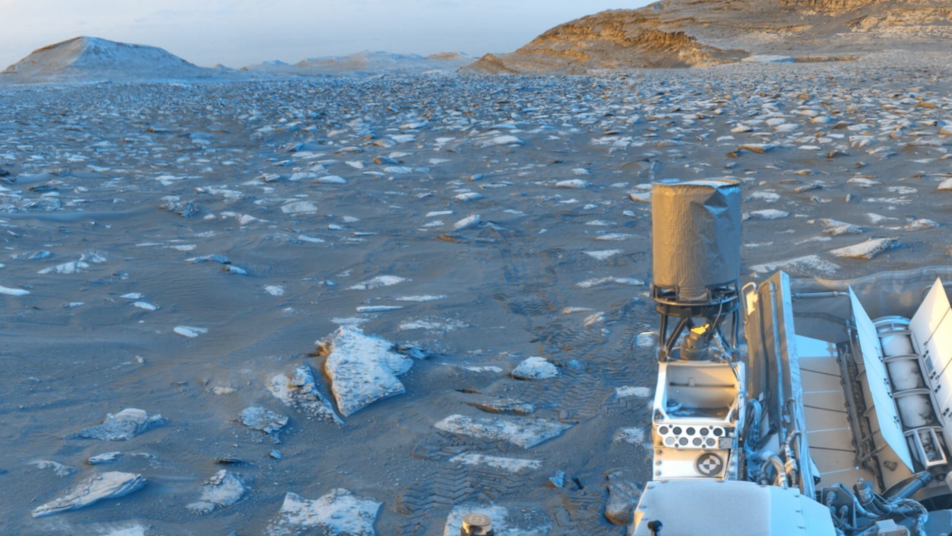 Video: 5.000 Tage auf dem Mars: Curiosity-Rover sendet besondere „Postkarte“