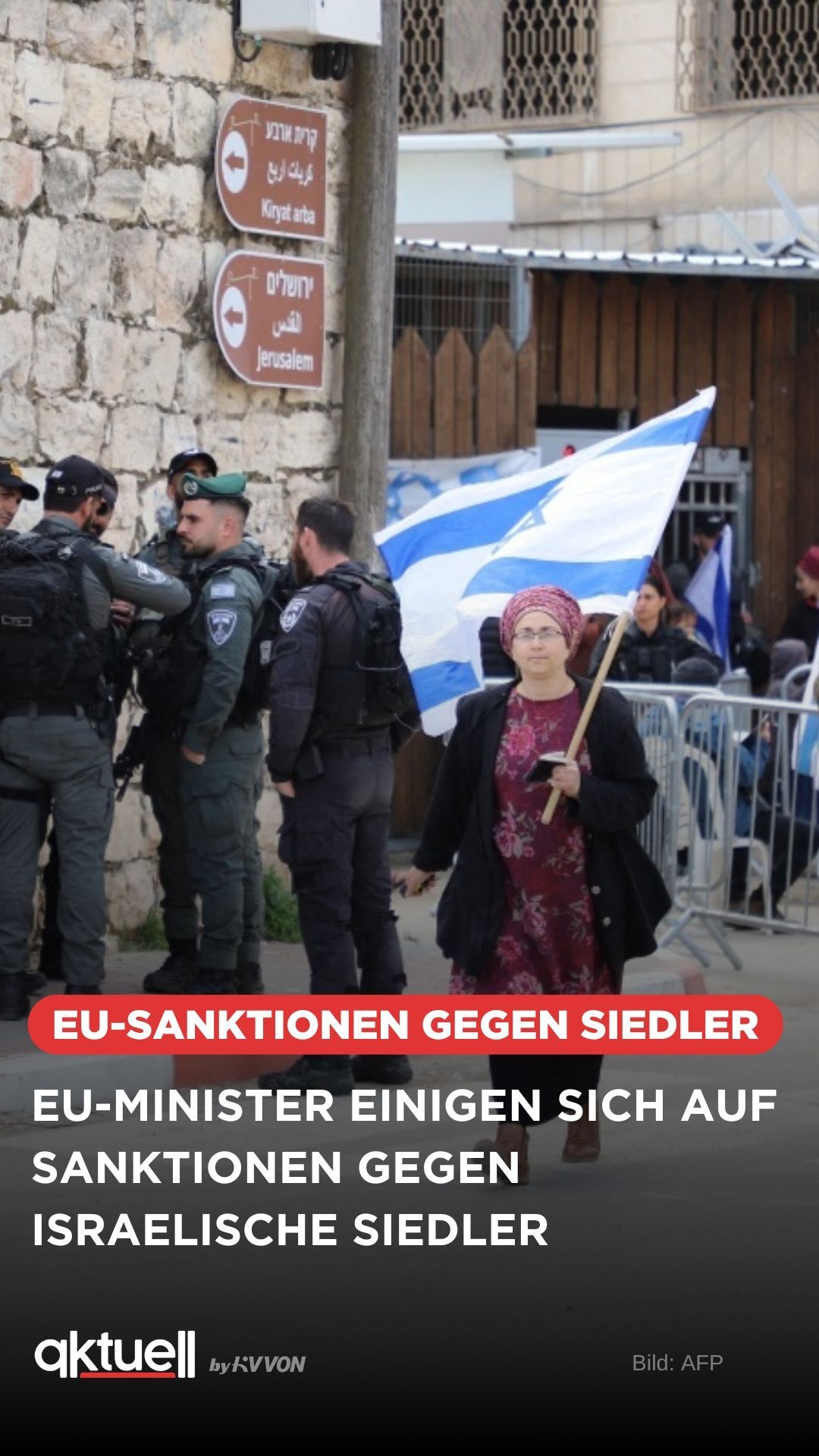 EU plant erstmalig Sanktionen gegen extreme israelische Siedler