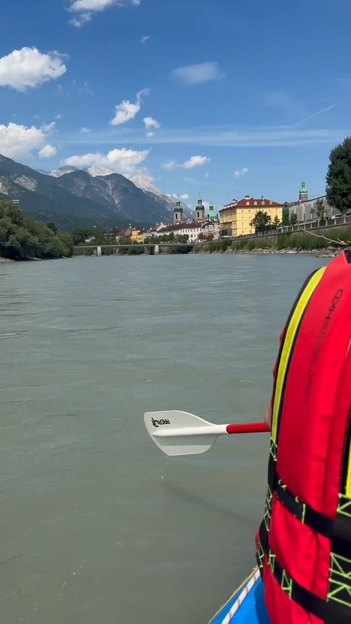 Rafting meets Sightseeing in Innsbruck