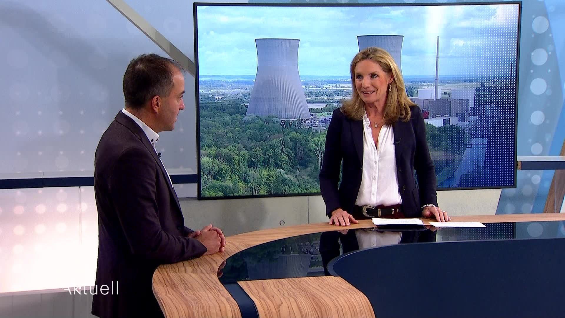 Video: Sprengung der Kühltürme: Gundremminger Bürgermeister im Studiotalk