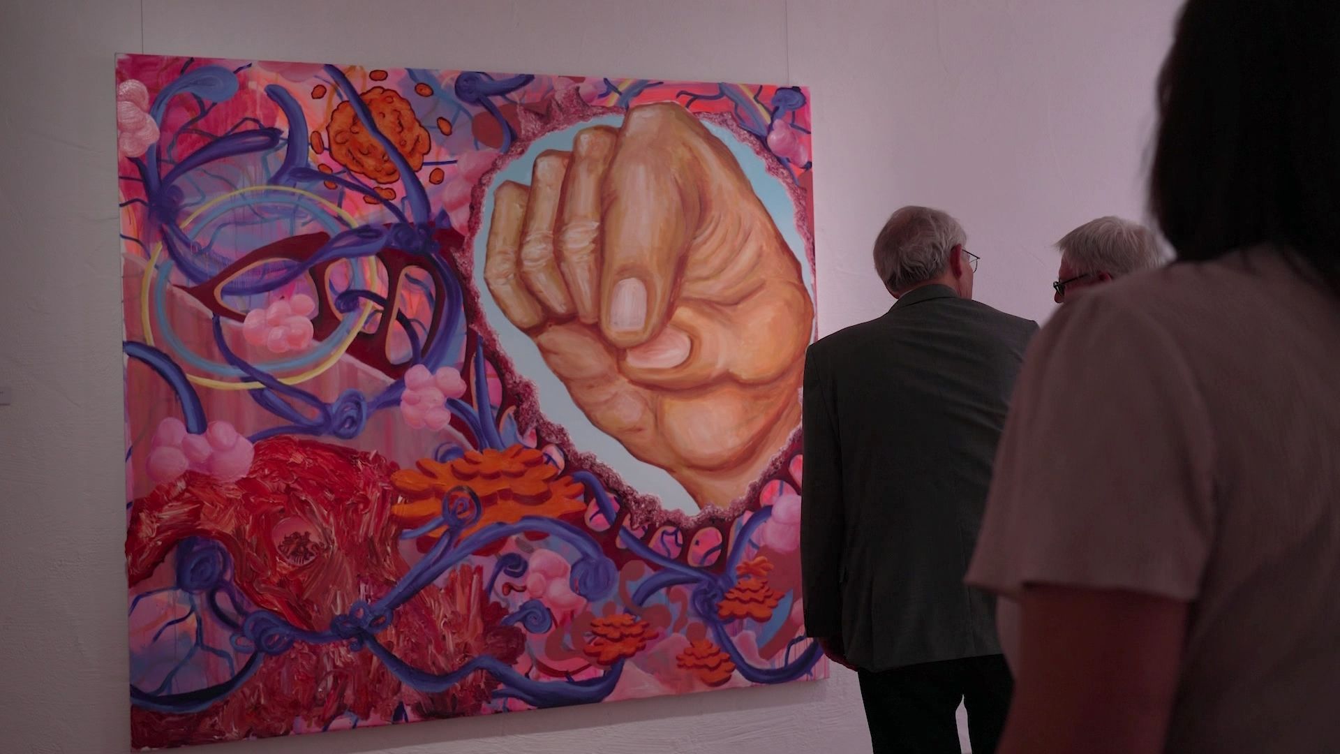 Video: Neue Ausstellung im Kunstforum Oberschönenfeld